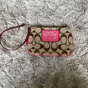 Coach wristlet